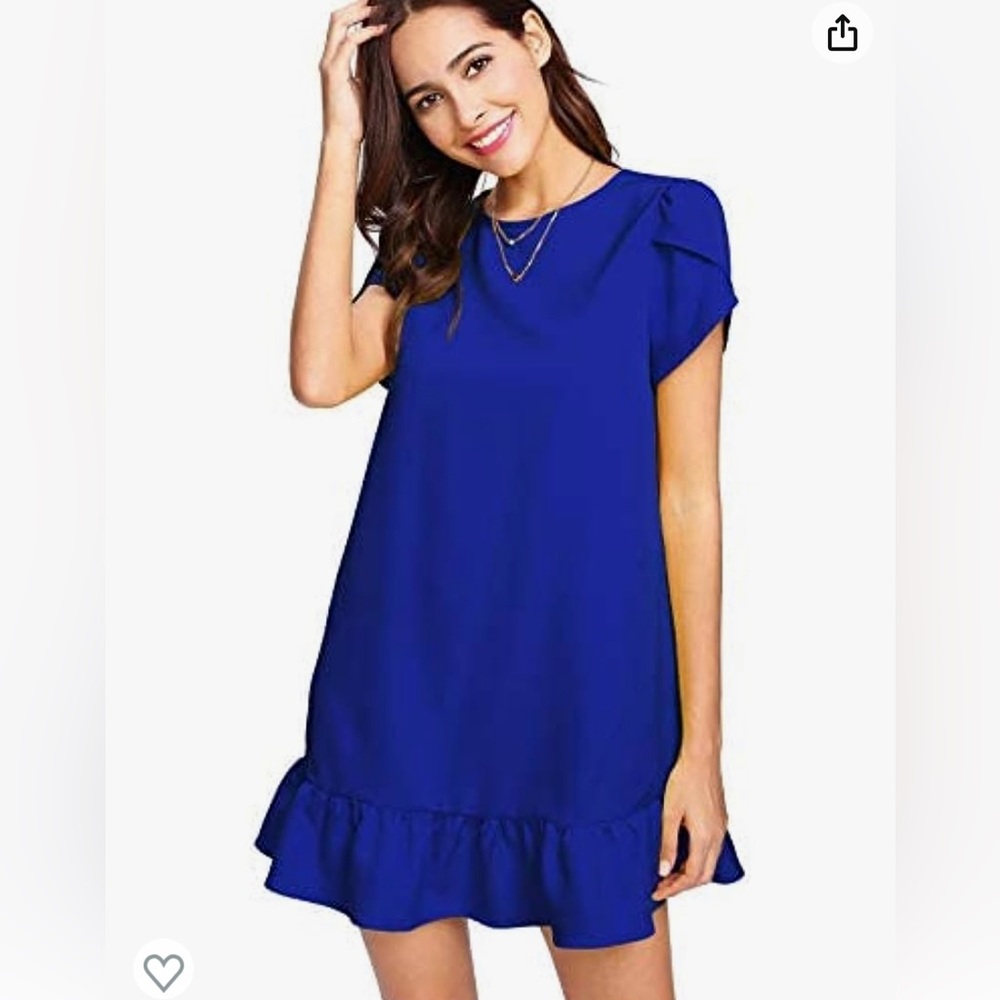 Blue dress